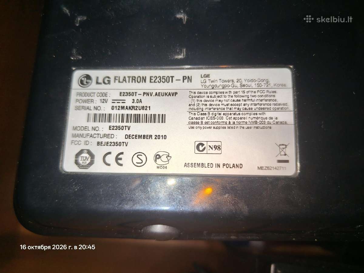 Monitirius LG ir Samsung 22 - nuotraukos Nr. 5