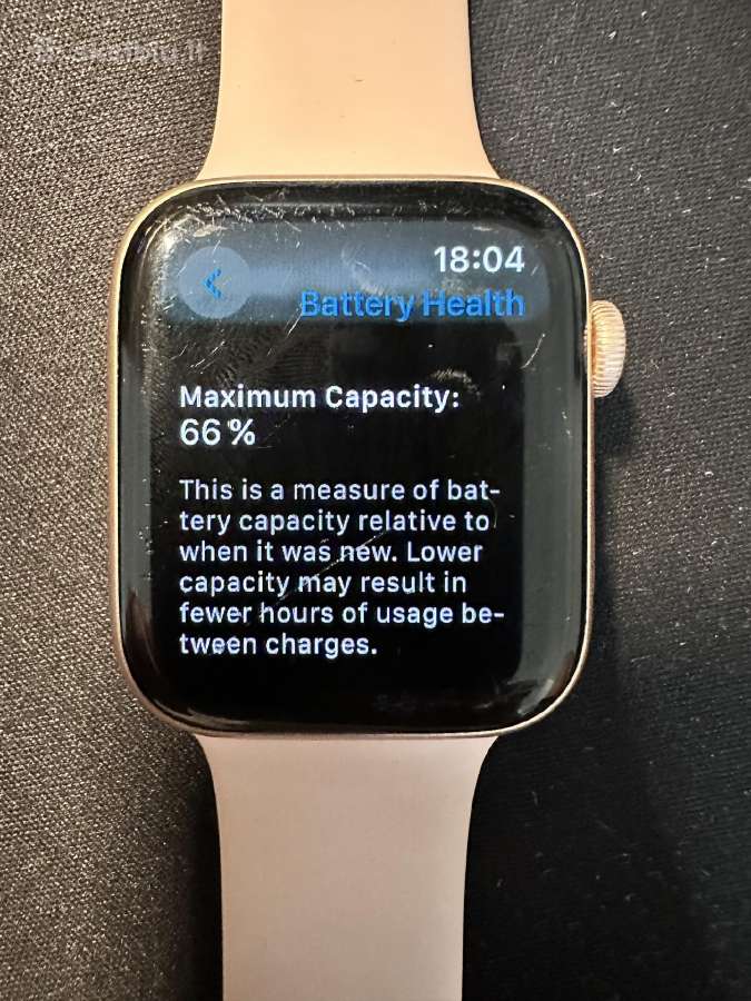 Apple Watch Series 5 (GPS, 44 mm, Gold) - nuotraukos Nr. 3