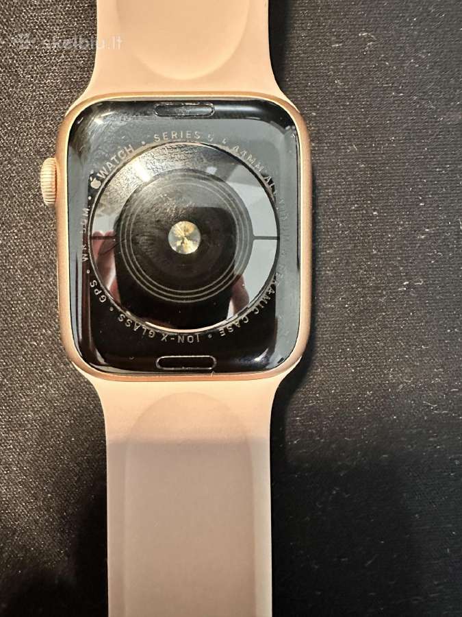 Apple Watch Series 5 (GPS, 44 mm, Gold) - nuotraukos Nr. 5