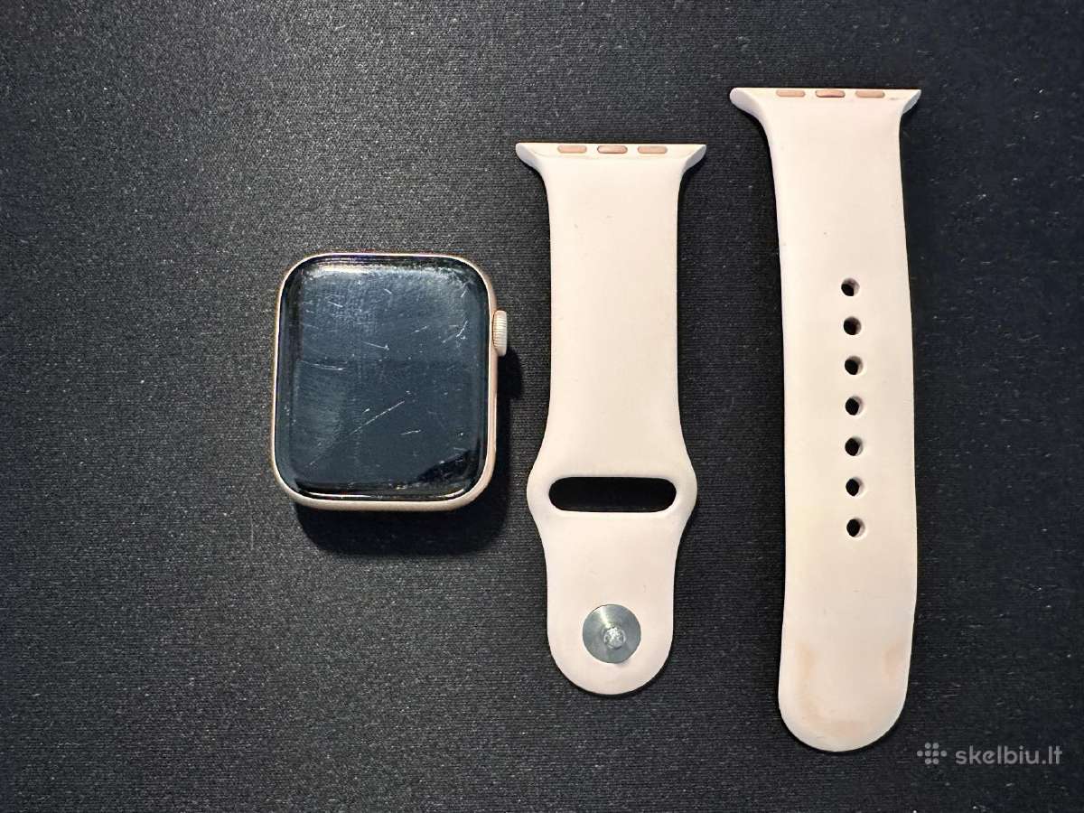 Apple Watch Series 5 (GPS, 44 mm, Gold) - nuotraukos Nr. 7
