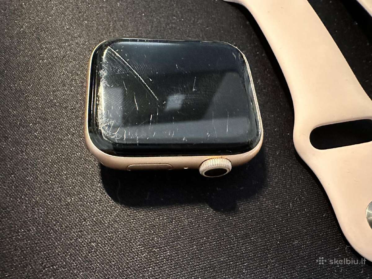 Apple Watch Series 5 (GPS, 44 mm, Gold) - nuotraukos Nr. 8