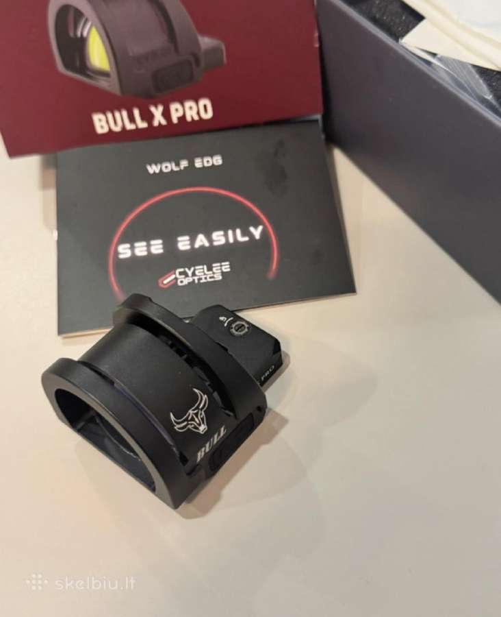 Bull X pro kolimatorius naujas nenaudotas 250eur - nuotraukos Nr. 2