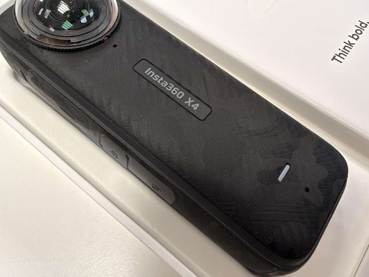 Parduodama Insta360 X4 8k 360 kamera su GPS Previ - nuotraukos Nr. 4