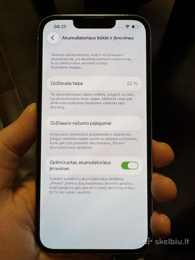 iPhone 13 Pro 256gb - nuotraukos Nr. 5