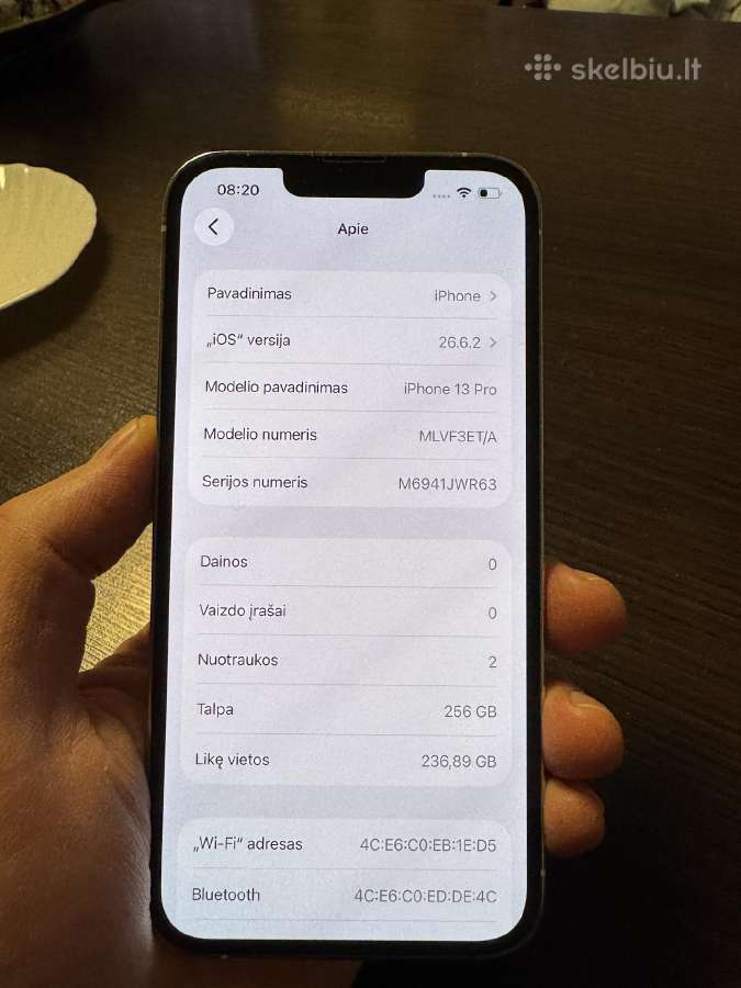 iPhone 13 Pro 256gb - nuotraukos Nr. 12