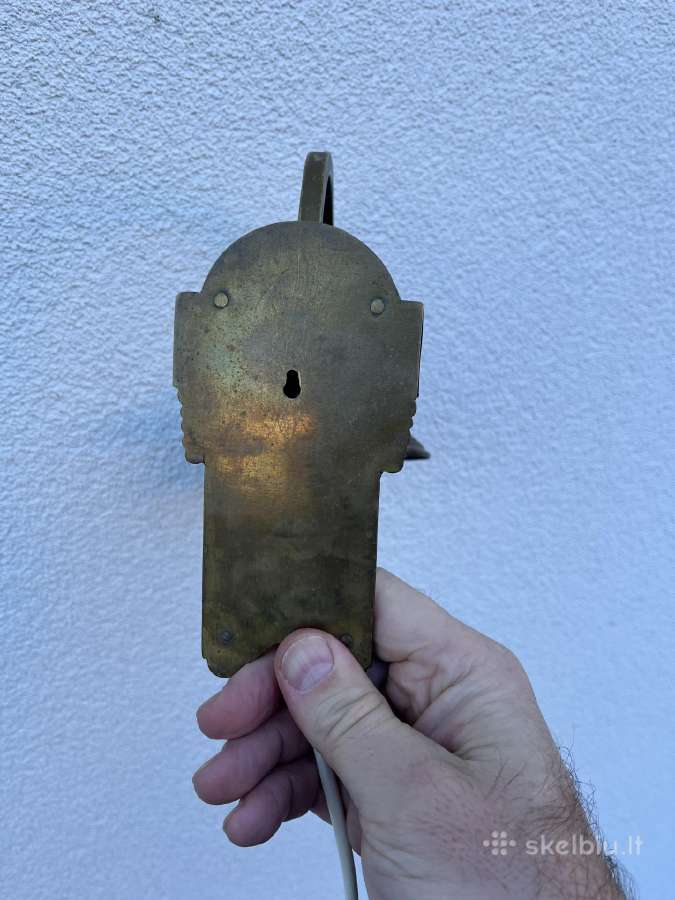 Lempa antikvarinė art deco - nuotraukos Nr. 6
