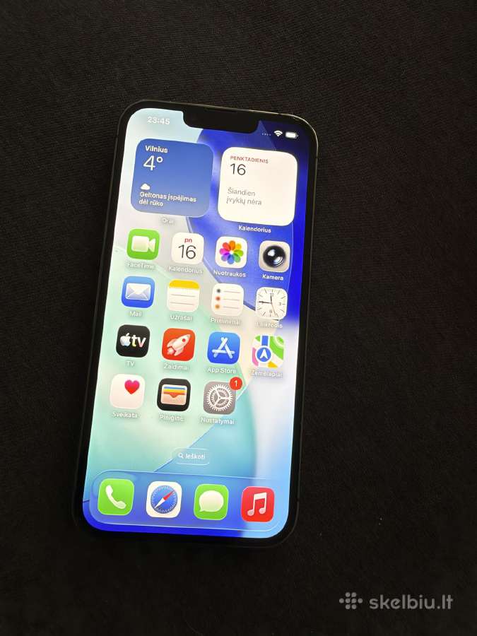 iPhone 13 pro 128 GB graphite - nuotraukos Nr. 3
