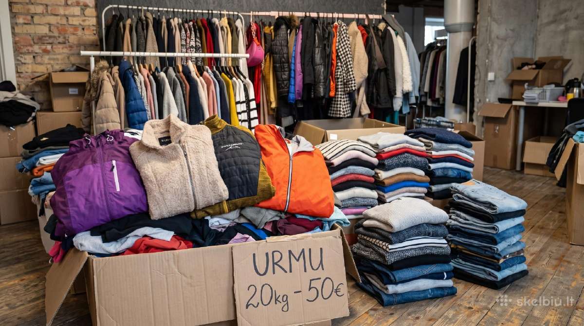 Drabužių Mix'as Urmu – 20 kg Tik 50 €! - nuotraukos Nr. 3