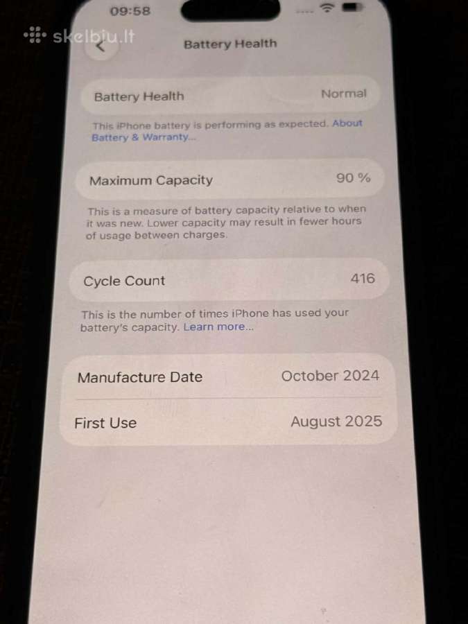 iPhone 16 128gb - nuotraukos Nr. 3