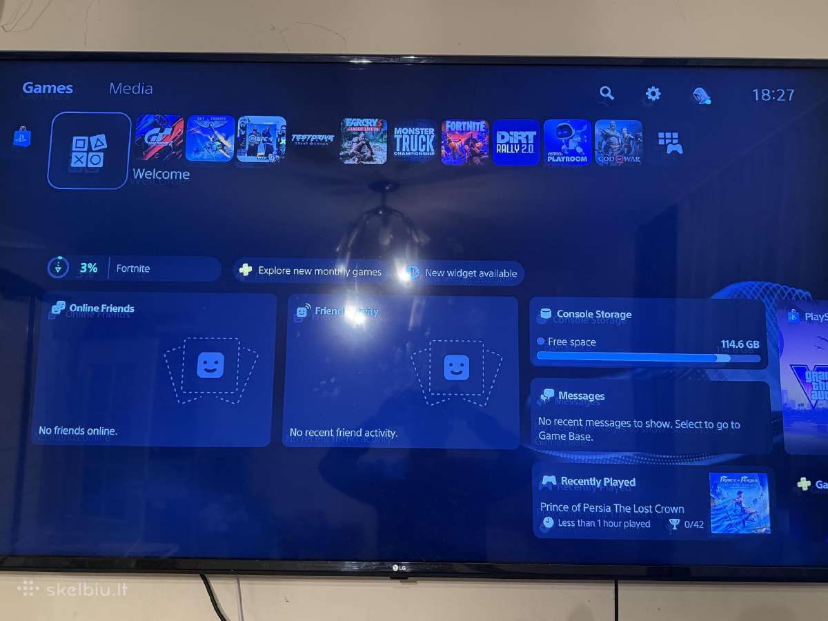 Ps5 Slim CD versija. - nuotraukos Nr. 5