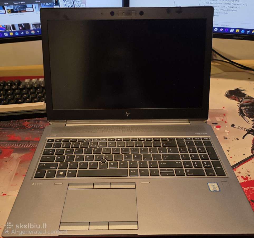 Galingas profesionalus laptop Hp Zbook 15 G6 - nuotraukos Nr. 2