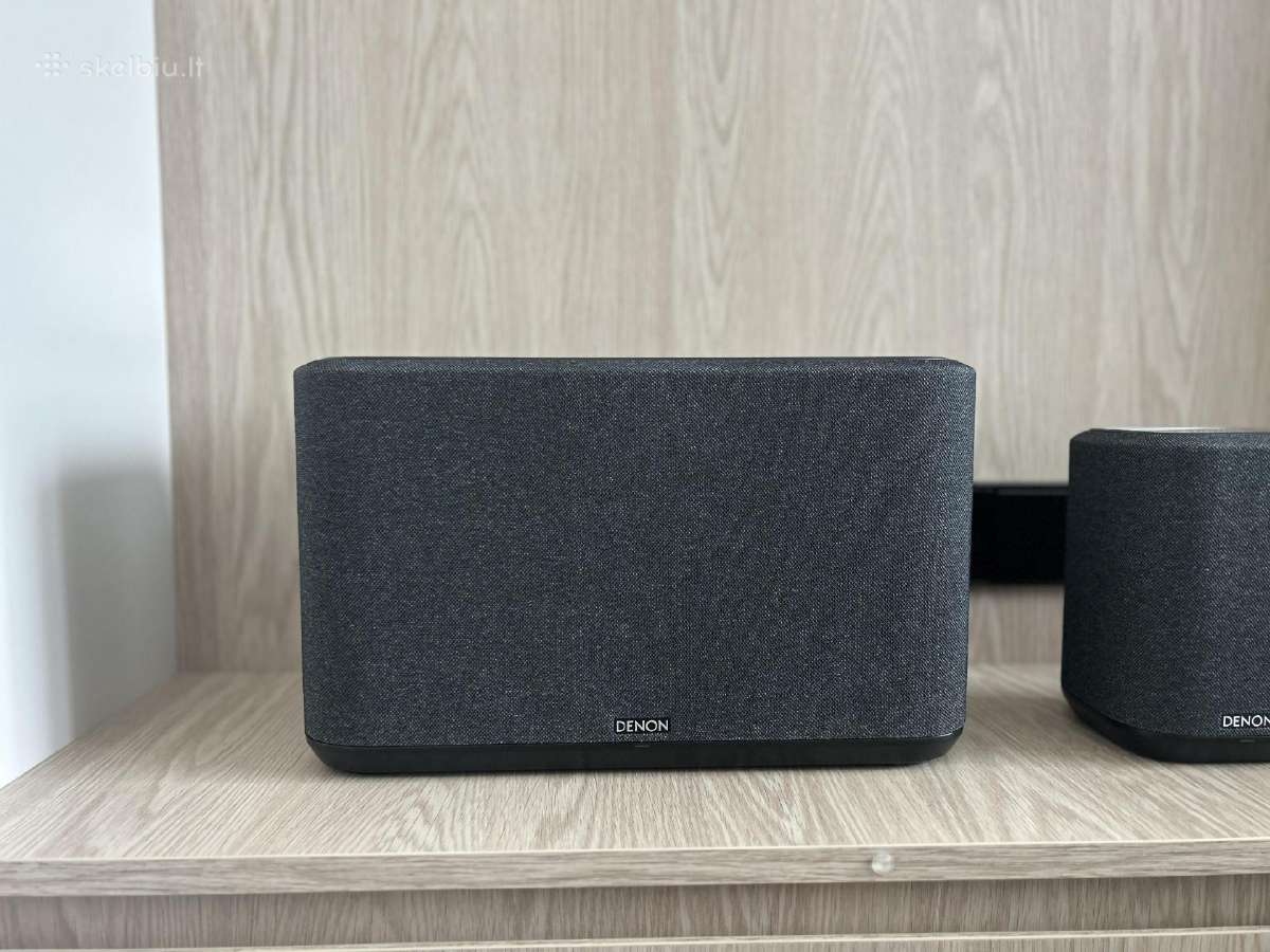 Juodos spalvos kolonėlė Denon Home 350 - nuotraukos Nr. 3