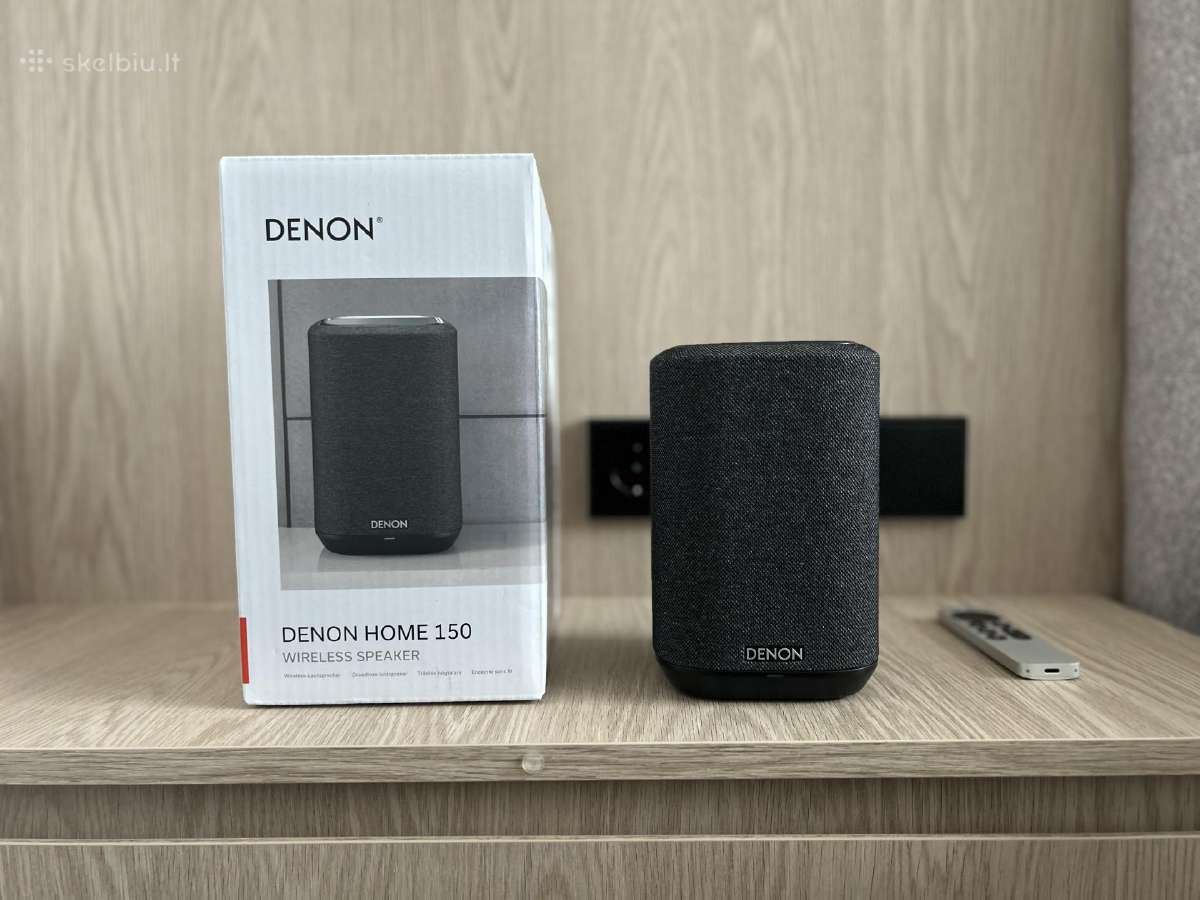 Juodos spalvos kolonėlė Denon Home 350 - nuotraukos Nr. 6