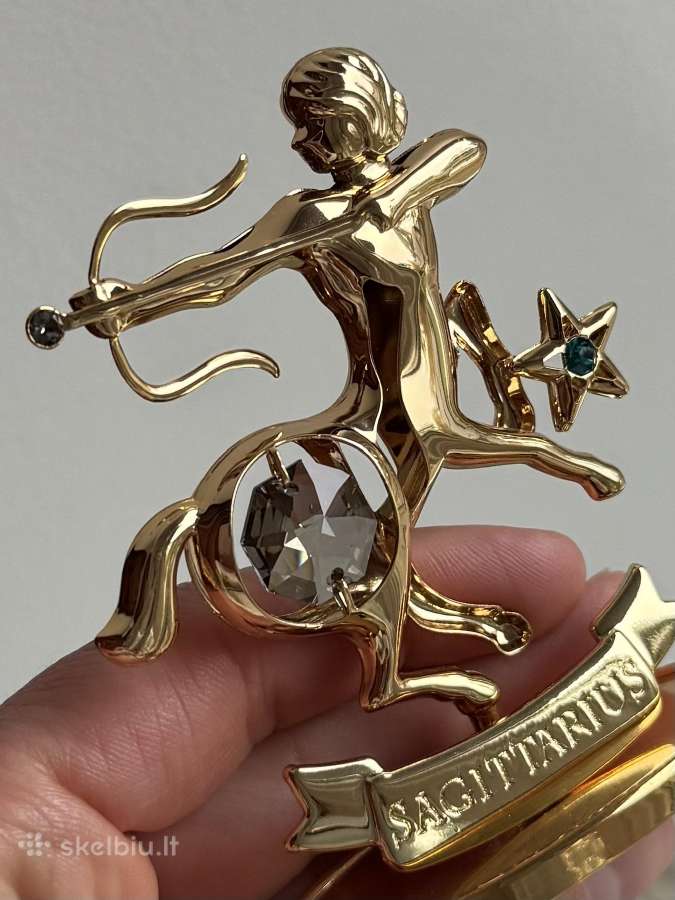 Zodiako ženklas ‘šaulys su swarovski kristalais - nuotraukos Nr. 5