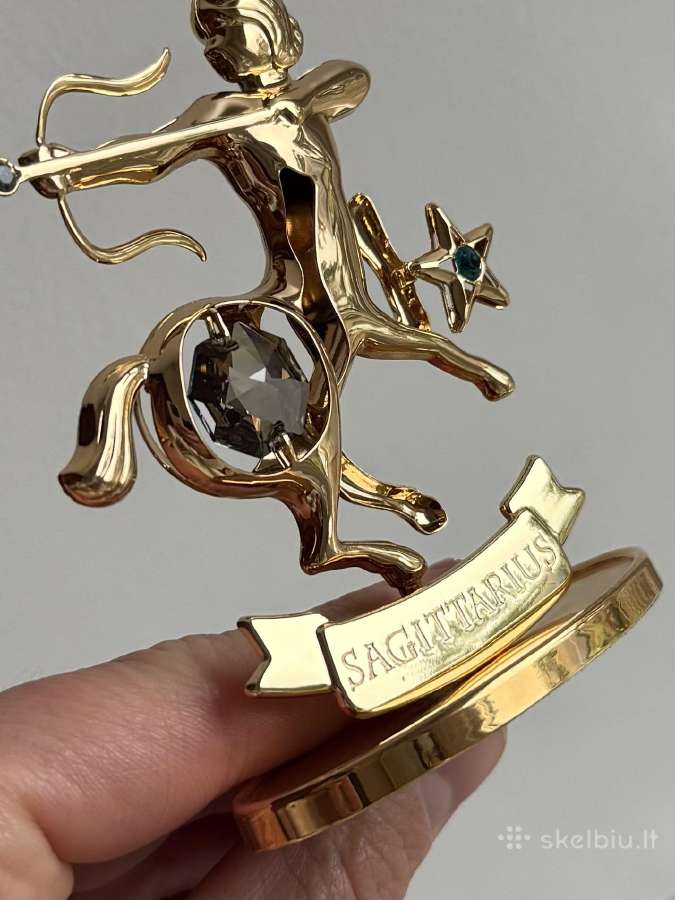 Zodiako ženklas ‘šaulys su swarovski kristalais - nuotraukos Nr. 6