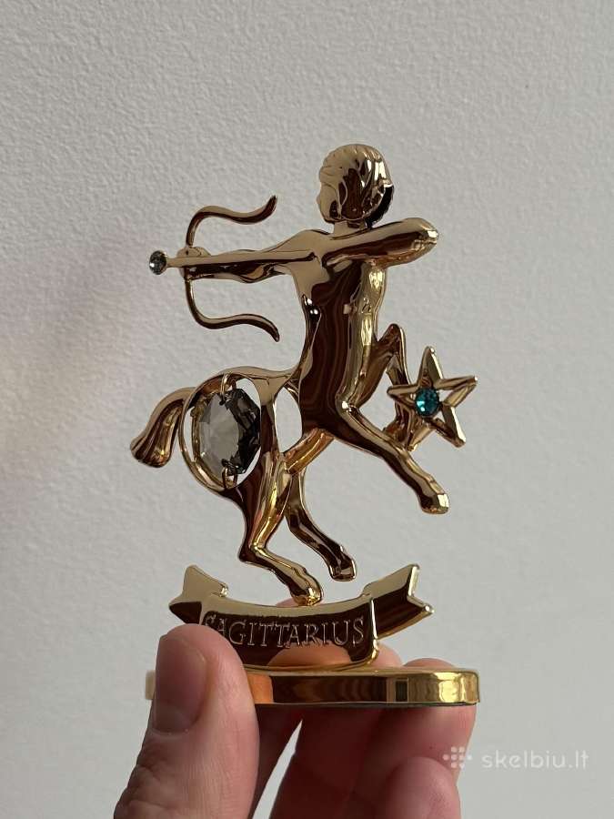 Zodiako ženklas ‘šaulys su swarovski kristalais - nuotraukos Nr. 9
