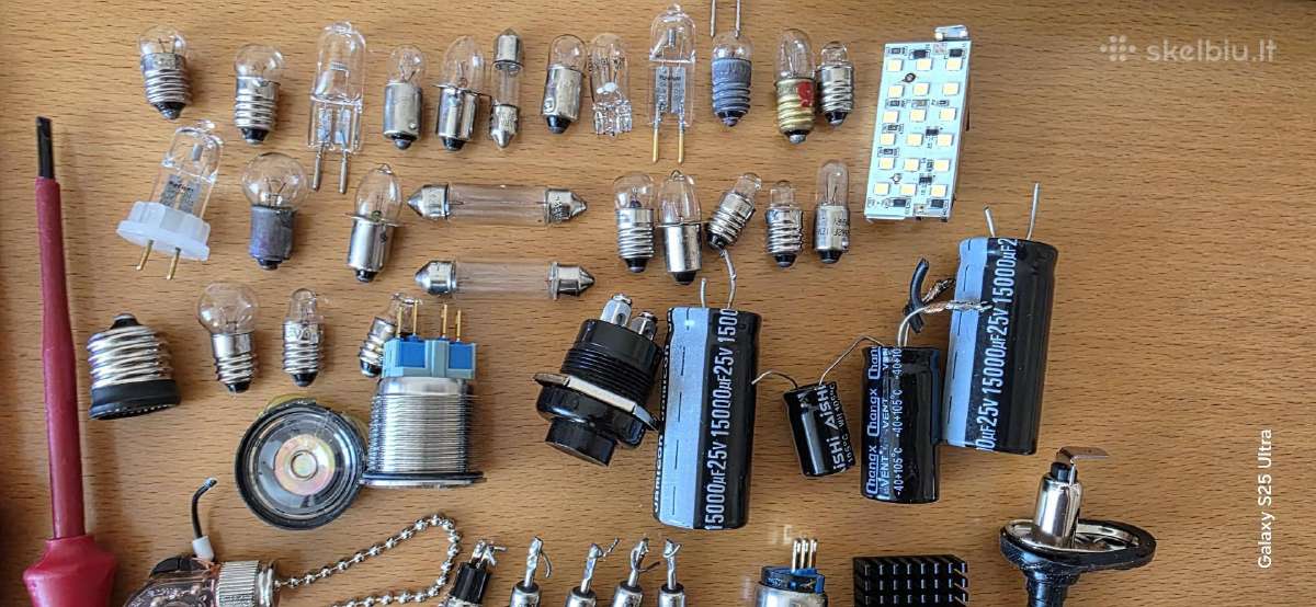 Elektronikos įrankių ir detalių rinkinys - nuotraukos Nr. 6