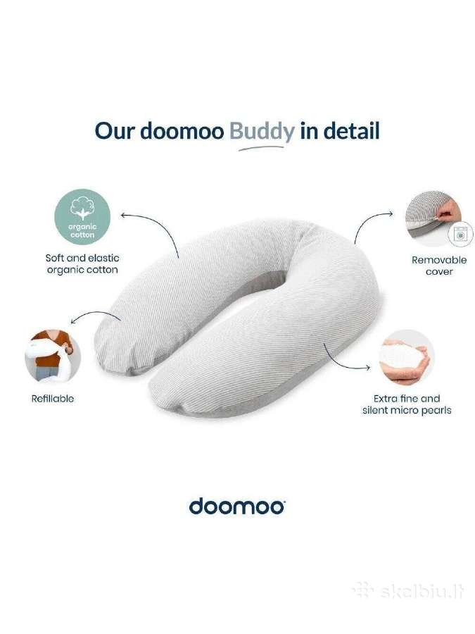 Doomoo Buddy – nėštumo ir žindymo pagalvė - nuotraukos Nr. 2