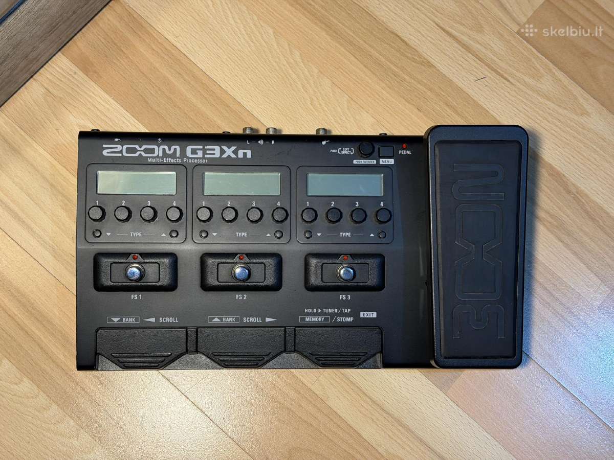 Parduodu Zoom G3xn gitaros efektų procesorių - nuotraukos Nr. 2