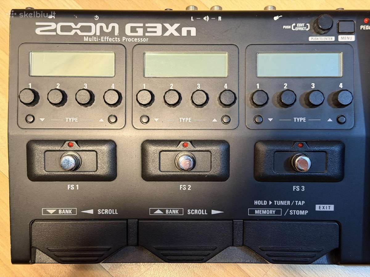 Parduodu Zoom G3xn gitaros efektų procesorių - nuotraukos Nr. 4