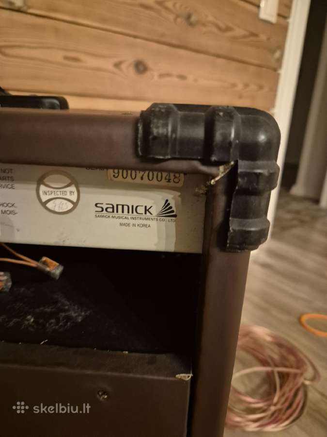 Gitaros stiprintuvas Samick Sm35kc - nuotraukos Nr. 6