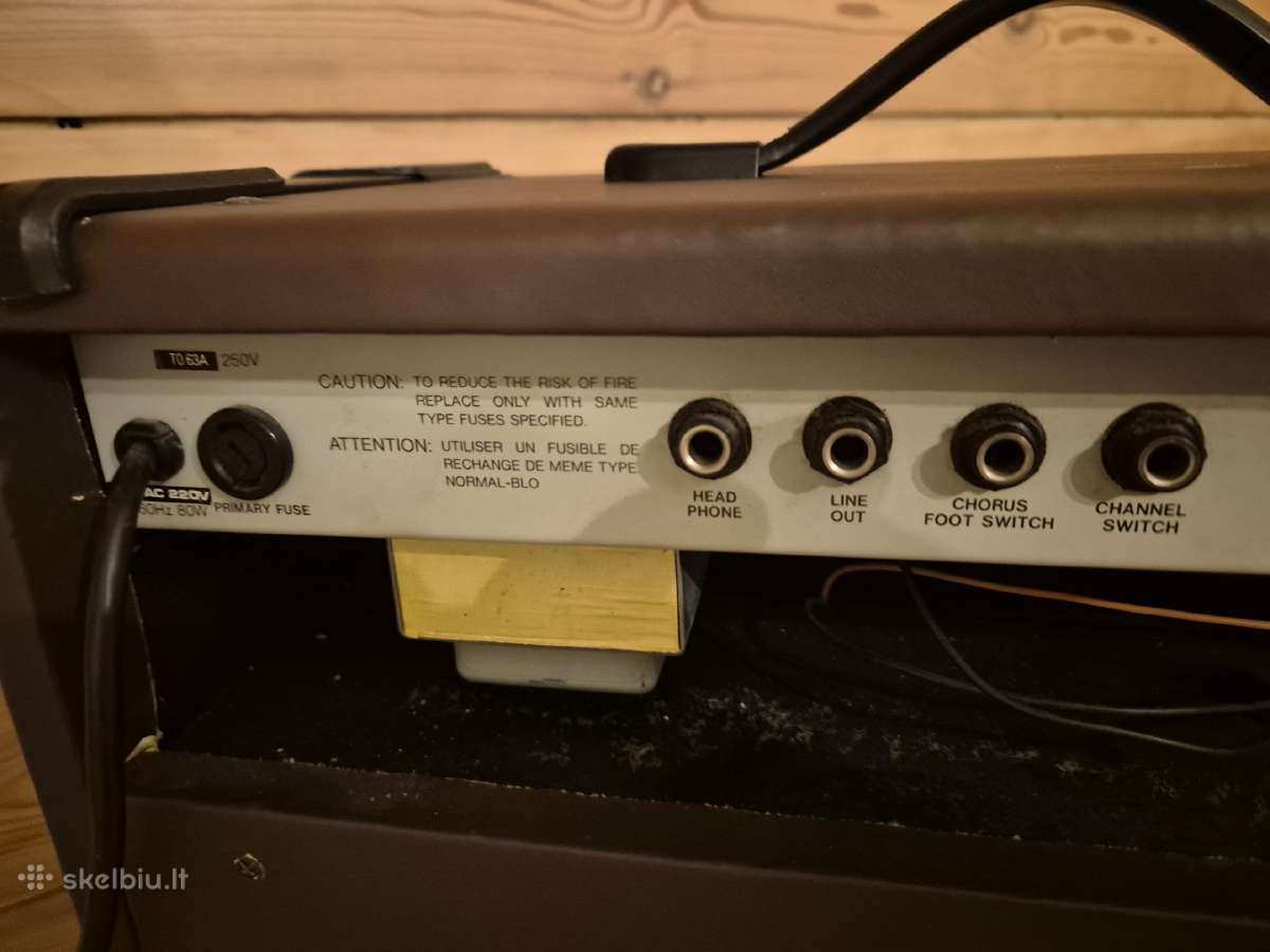 Gitaros stiprintuvas Samick Sm35kc - nuotraukos Nr. 7