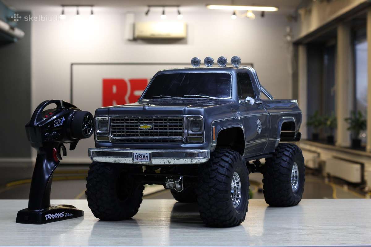 RC modelis Traxxas Trx-4 Chevrolet K10 High Trail - nuotraukos Nr. 8