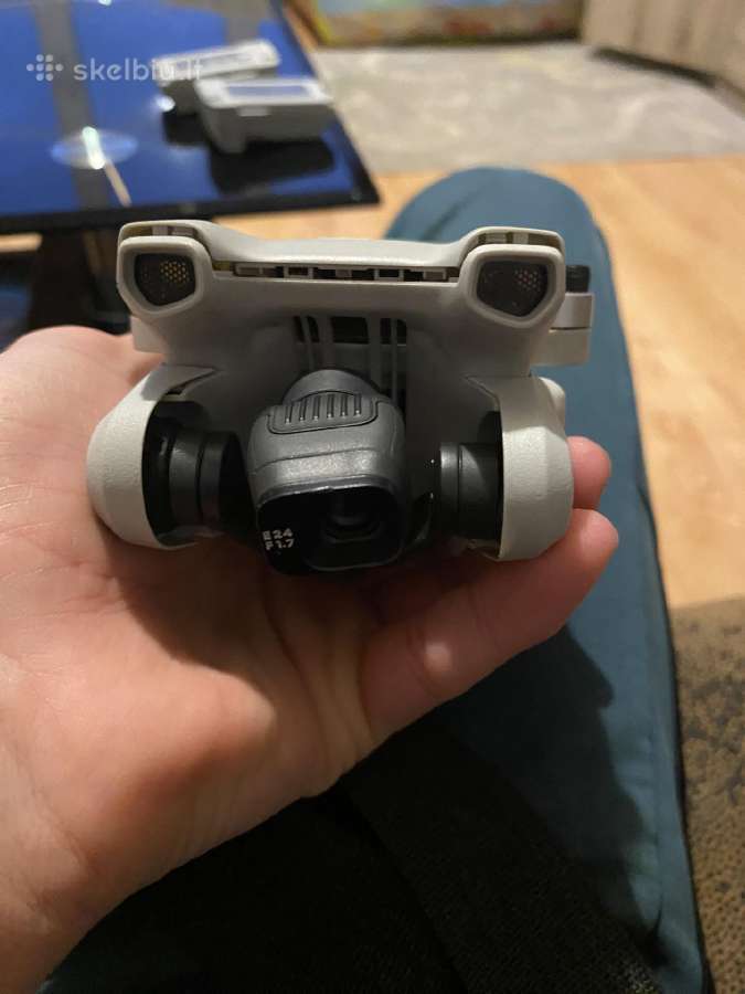 Dji Mini 3 dronas su pultu ir 2 veikiančiomis ba - nuotraukos Nr. 5