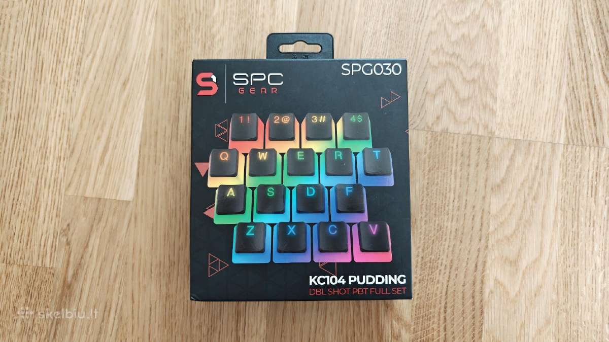 Spc Gear Gk540 browklaviatūra + pudding keycaps - nuotraukos Nr. 12