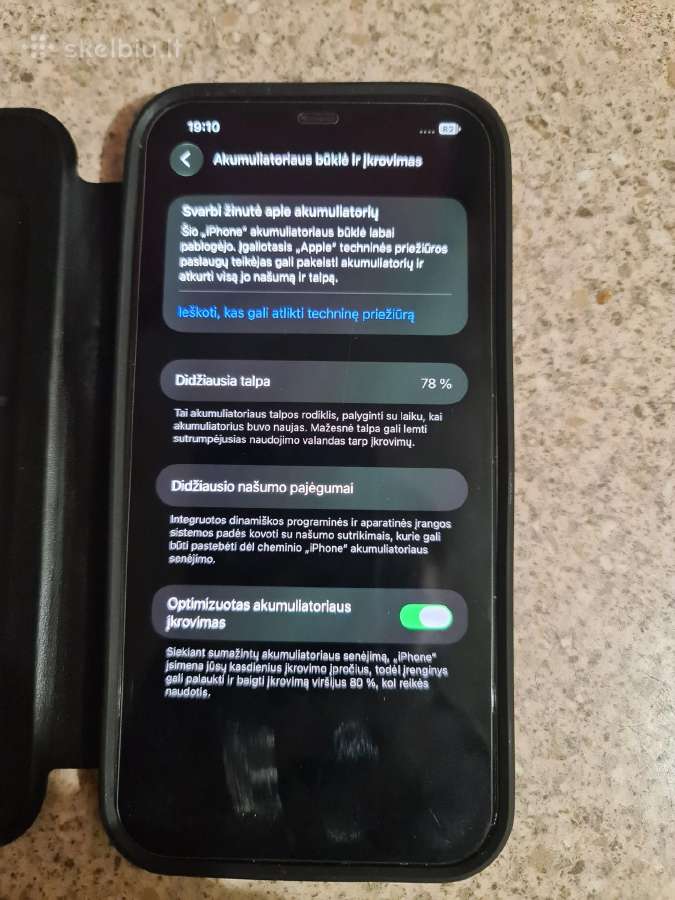iPhone 12 pro max 256gb su dėklu,pakroveju - nuotraukos Nr. 3