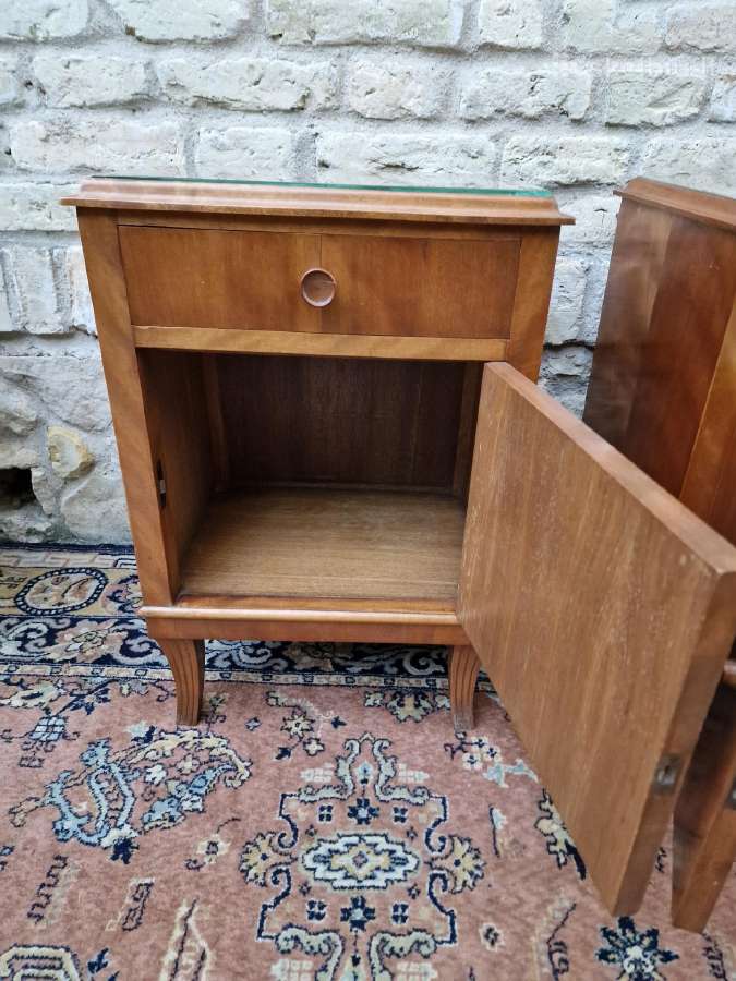 Vintažinės Art Deco autorinės naktinės spintelės - nuotraukos Nr. 7