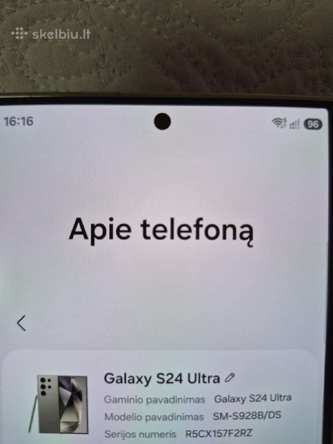 Samsung galaxy S24 ultra - nuotraukos Nr. 5