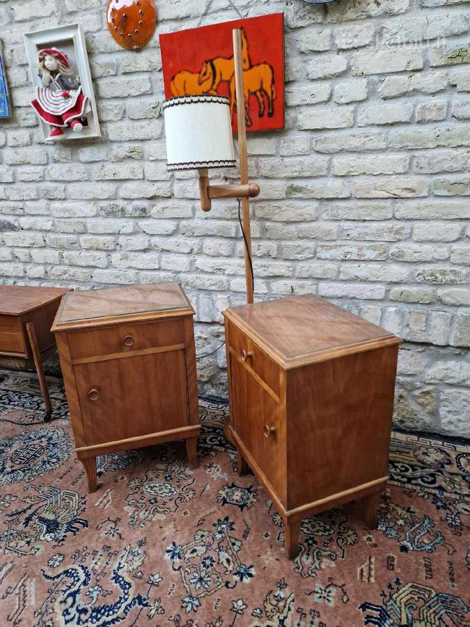 Vintažinės Art Deco autorinės naktinės spintelės - nuotraukos Nr. 36