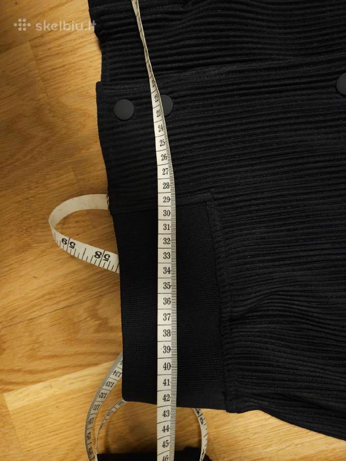 Vyriškas juodas Zara bomber švarkas - nuotraukos Nr. 7