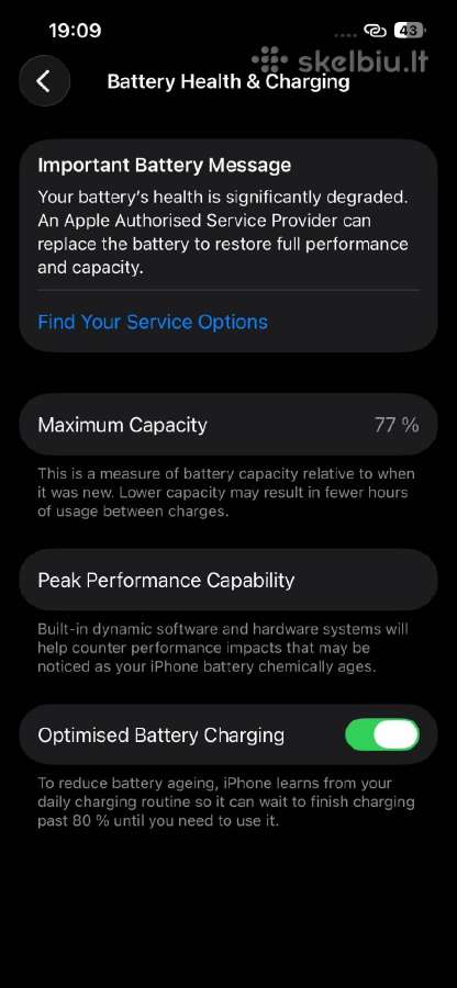 iPhone 13 128gb (Mėlynas) - nuotraukos Nr. 4
