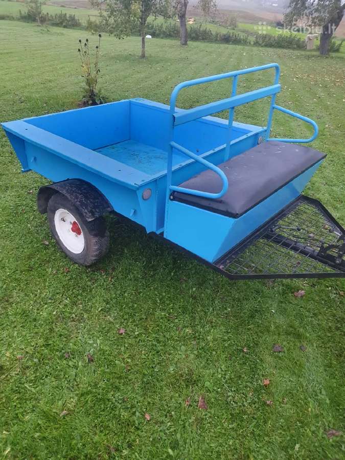 Priekaba motoblokui - nuotraukos Nr. 3