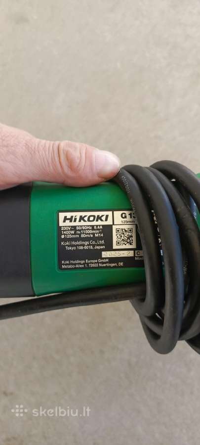 Hikoki DS 18ddq Bosch Hitachi - nuotraukos Nr. 2