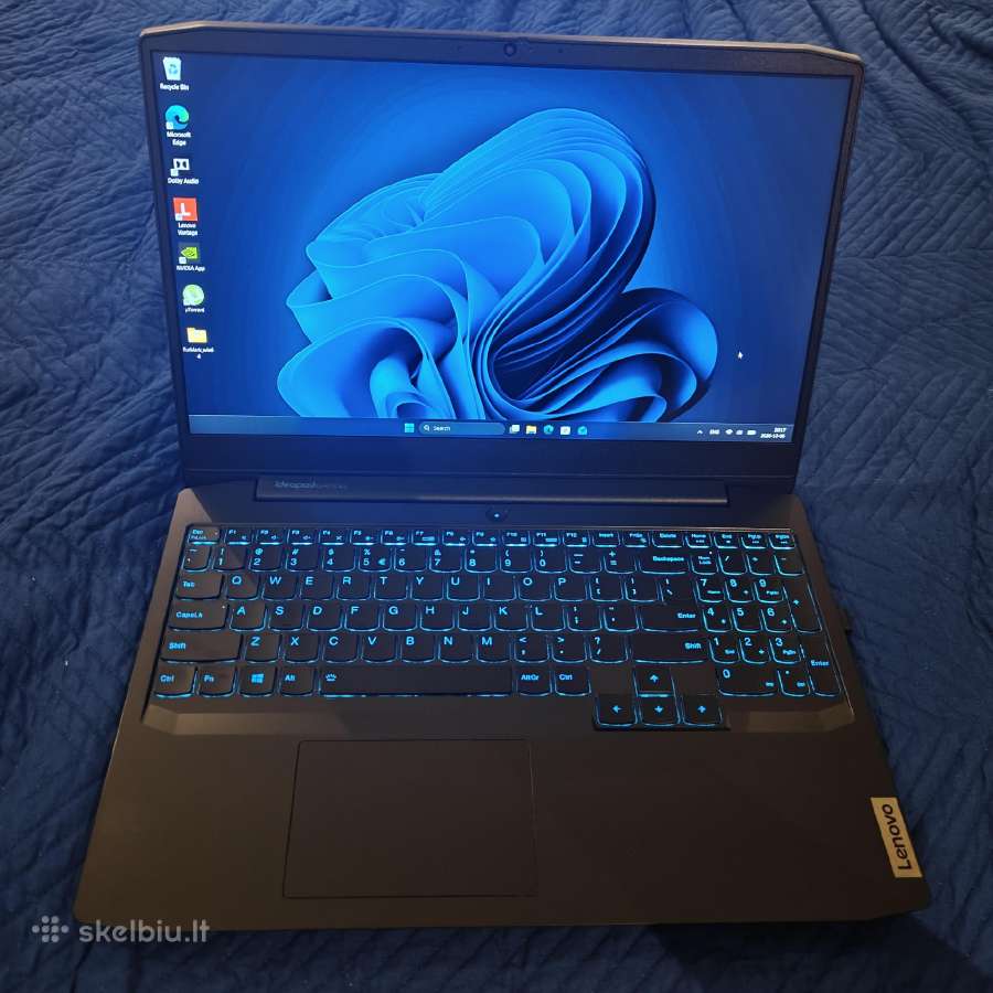 Lenovo Ideapad Gaming 3 4600h/16gb/512ssd/gtx 1650 - nuotraukos Nr. 4