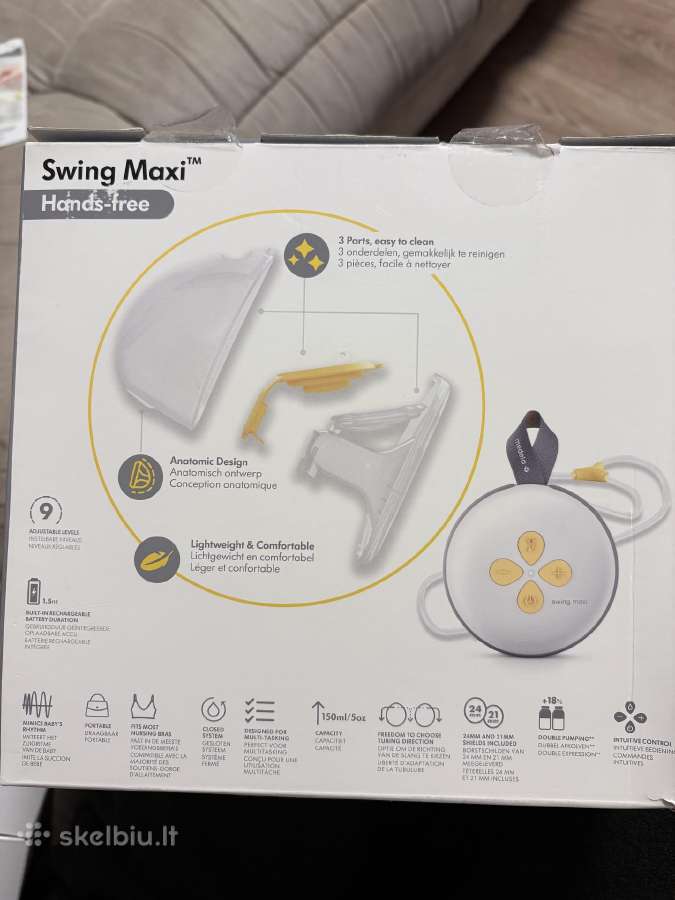 Medela Swing Maxi pientraukis - nuotraukos Nr. 7