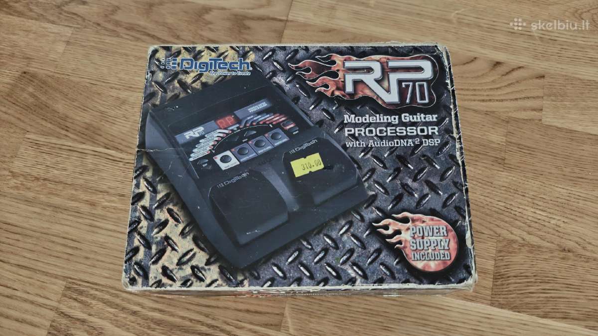 Digitech Rp70 efektų procesorius - nuotraukos Nr. 3