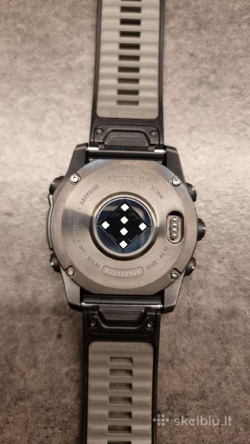 Garmin Fenix 8 51mm Sapphire / Titan Amoled - nuotraukos Nr. 5