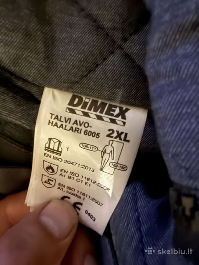 Dimex darbinės kelnės - nuotraukos Nr. 4