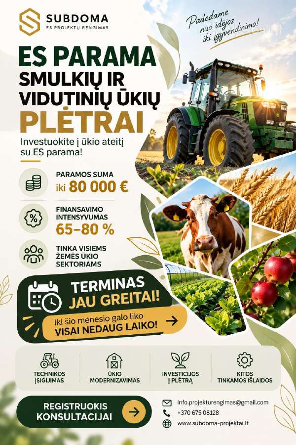 Es Paramos / Verslo Ir Investiciniai Projektai - nuotraukos Nr. 6