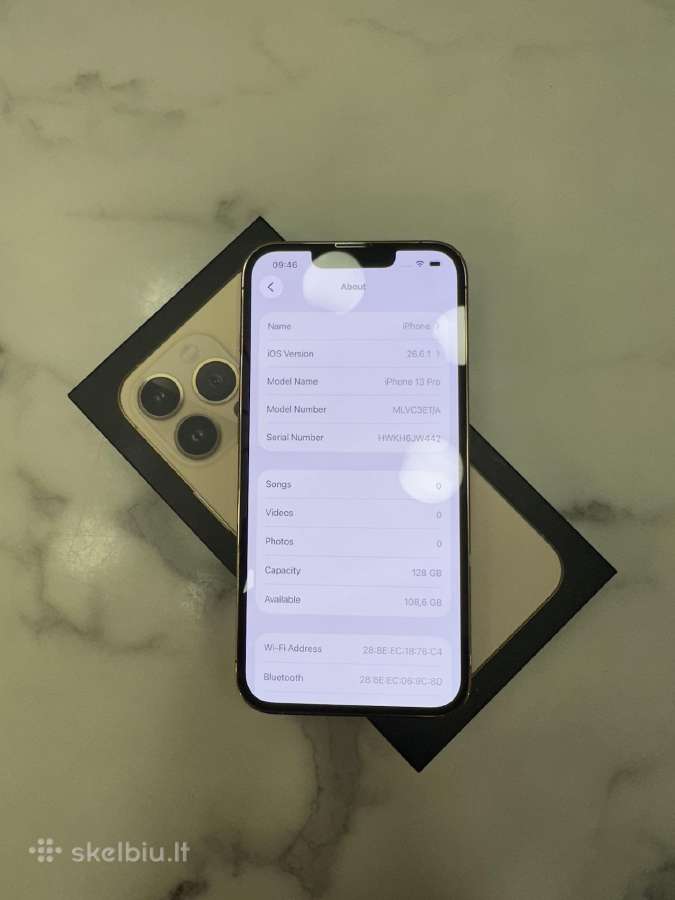 Apple iPhone 13 Pro 128gb - nuotraukos Nr. 3