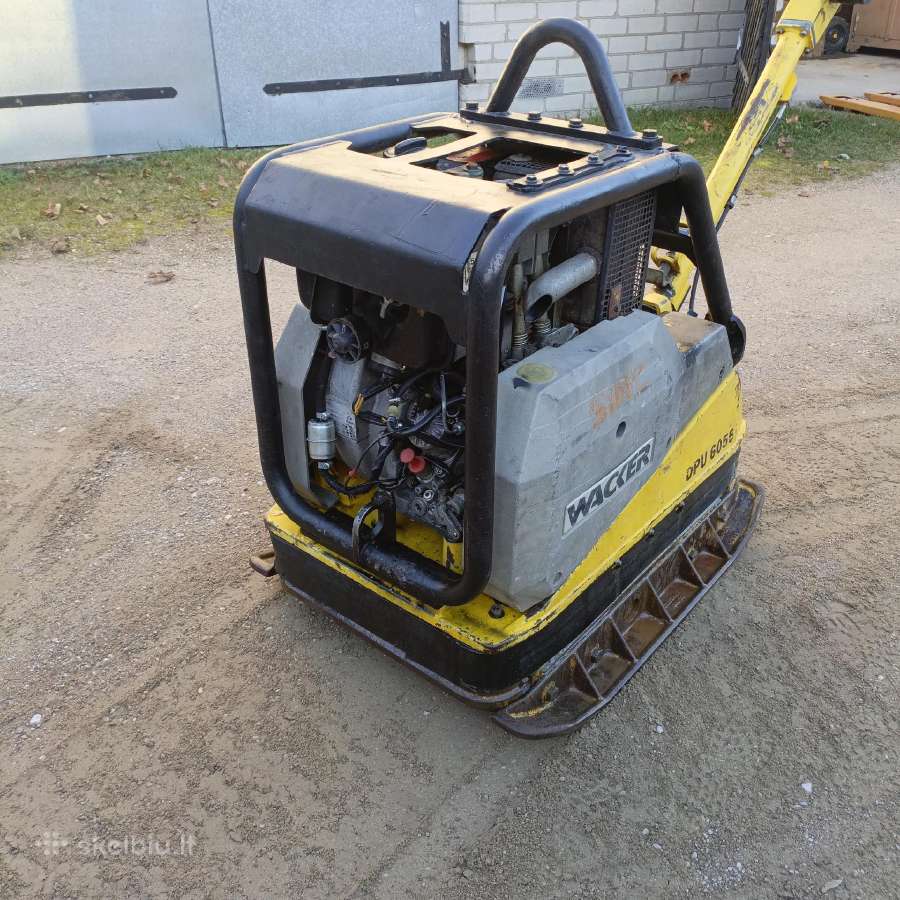 Wacker 485kg vibroplokštė dpu 6055 - nuotraukos Nr. 2