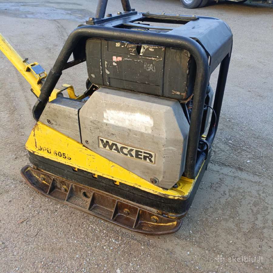 Wacker 485kg vibroplokštė dpu 6055 - nuotraukos Nr. 4