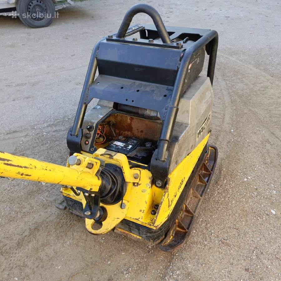 Wacker 485kg vibroplokštė dpu 6055 - nuotraukos Nr. 6