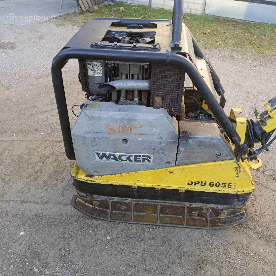 Wacker 485kg vibroplokštė dpu 6055 - nuotraukos Nr. 10