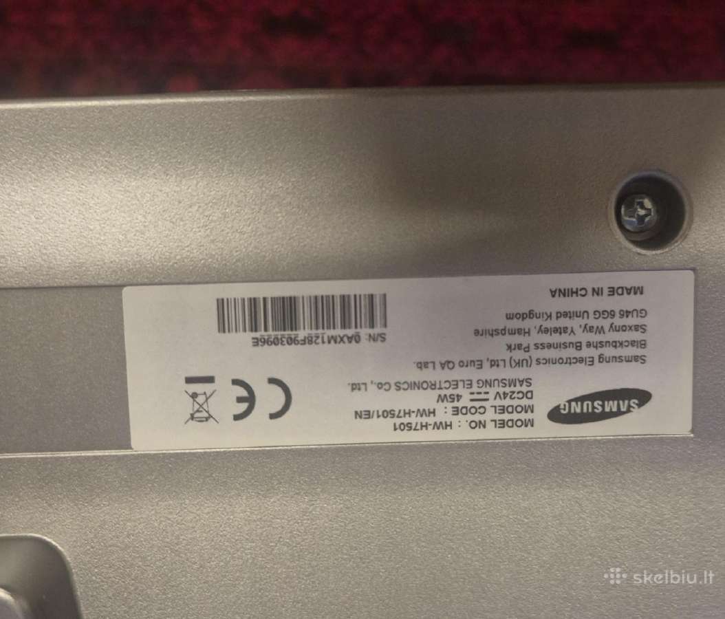 Soundbar (garso kolonėlė) Samsung - nuotraukos Nr. 4