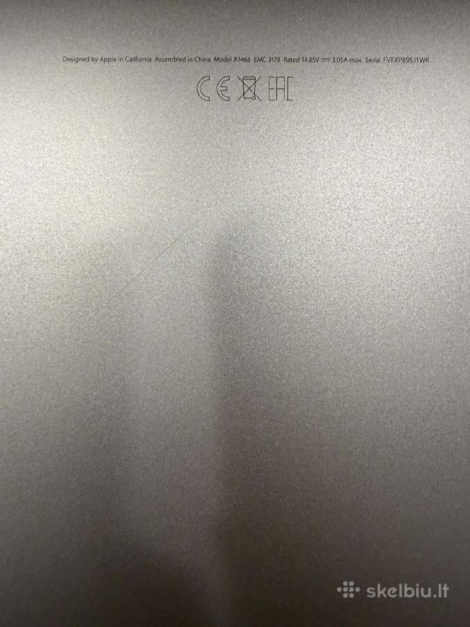 Apple MacBook Air 13" (2017) / 8gb / 128gb SSD - nuotraukos Nr. 2